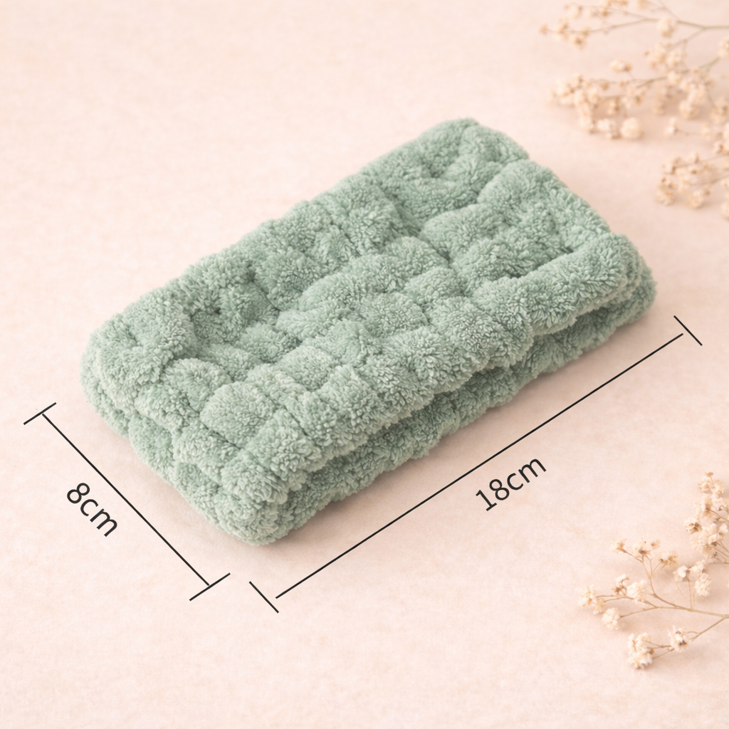 Skincare preparation ritual headband Set